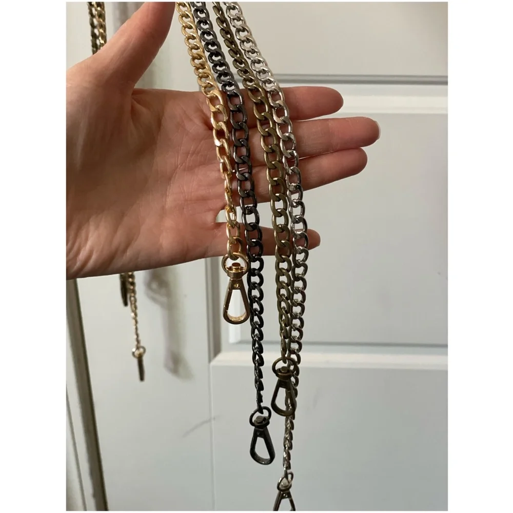 Premium Stainless Steel Replacement Chain for Crossbody Shoulder bags / wallets - Picture 5 of 7